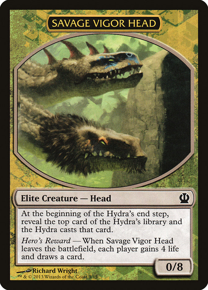 Savage Vigor Head [Theros Face the Hydra] | Silver Goblin