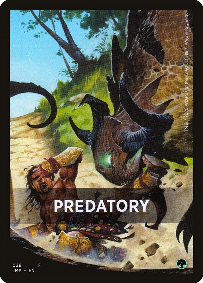 Predatory [Jumpstart Front Cards] | Silver Goblin