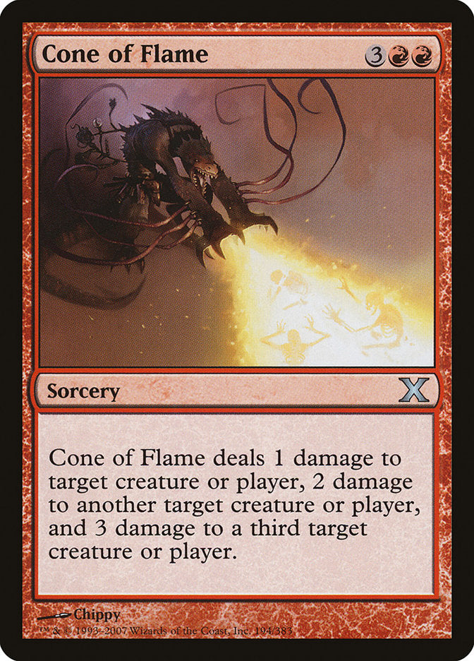 Cone of Flame [Tenth Edition] | Silver Goblin