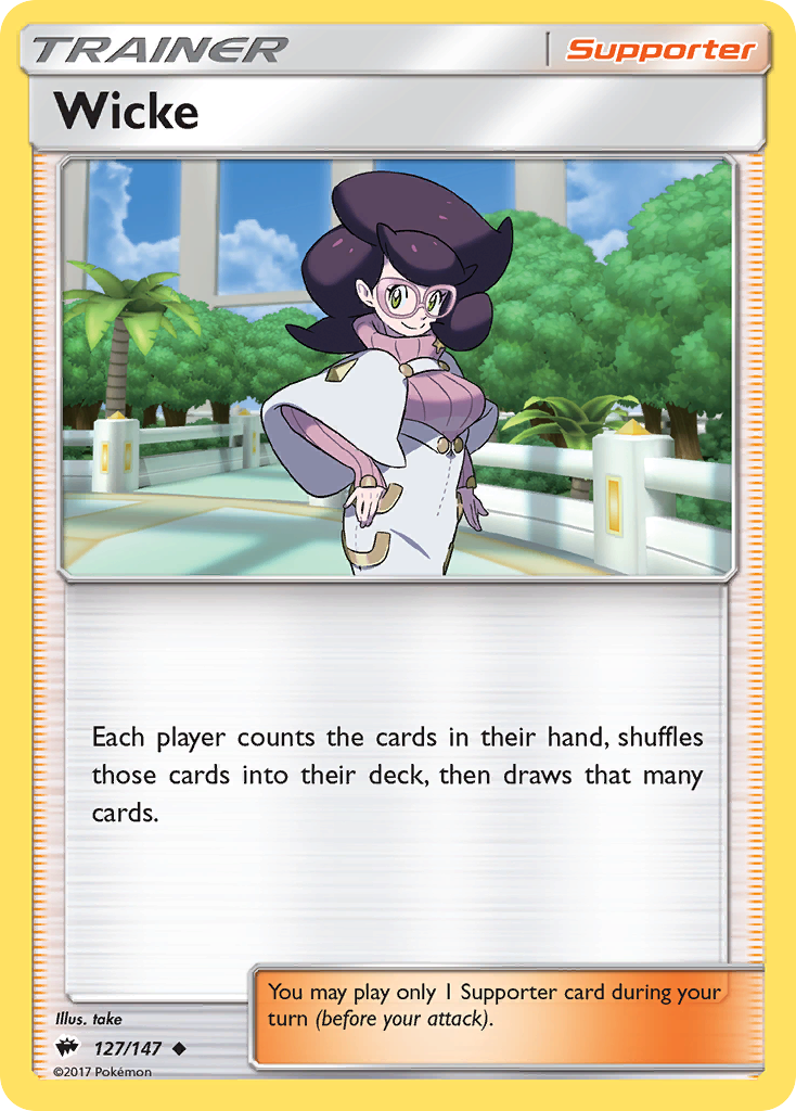 Wicke (127/147) [Sun & Moon: Burning Shadows] | Silver Goblin