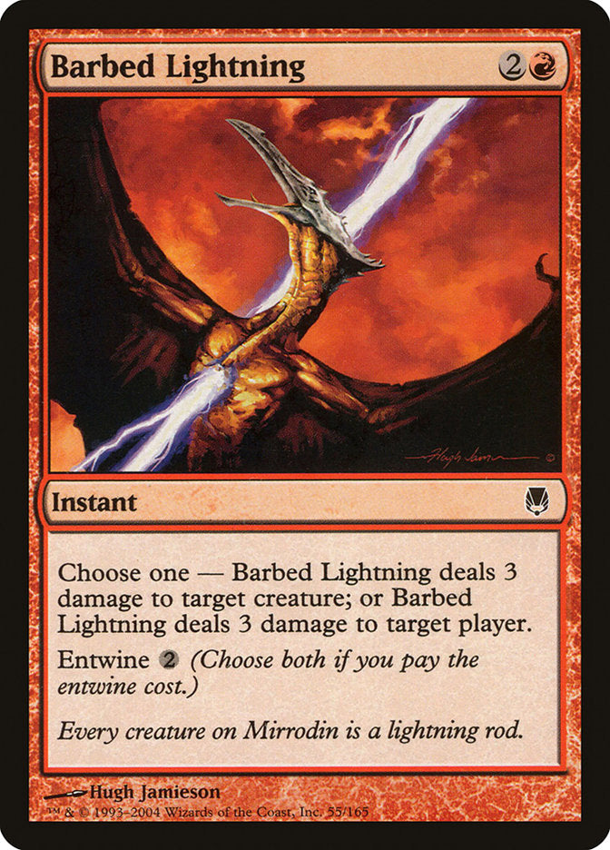 Barbed Lightning [Darksteel] | Silver Goblin