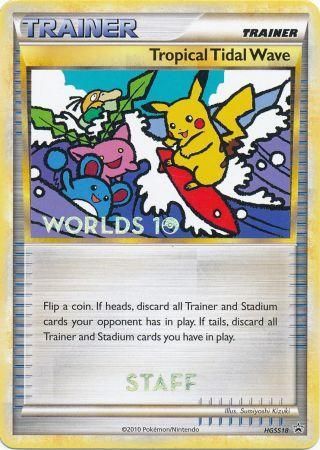 Tropical Tidal Wave (HGSS18) (Staff) [HeartGold & SoulSilver: Black Star Promos] | Silver Goblin