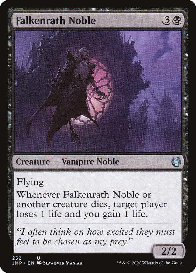 Falkenrath Noble [Jumpstart] | Silver Goblin