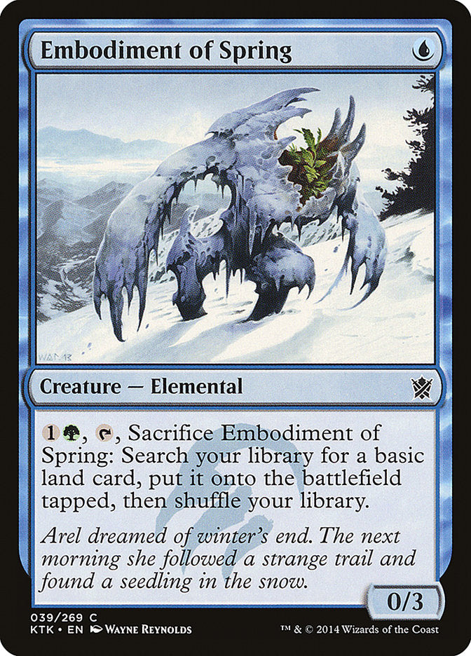 Embodiment of Spring [Khans of Tarkir] | Silver Goblin
