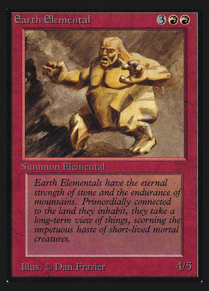 Earth Elemental [Collectors' Edition] | Silver Goblin