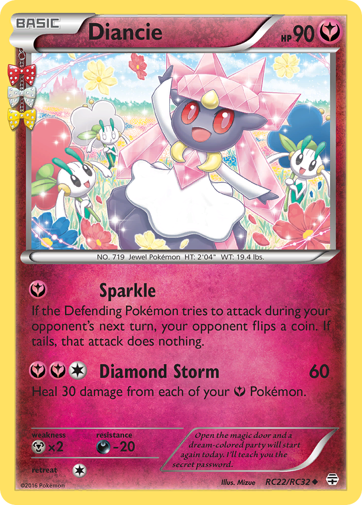 Diancie (RC22/RC32) [XY: Generations] | Silver Goblin