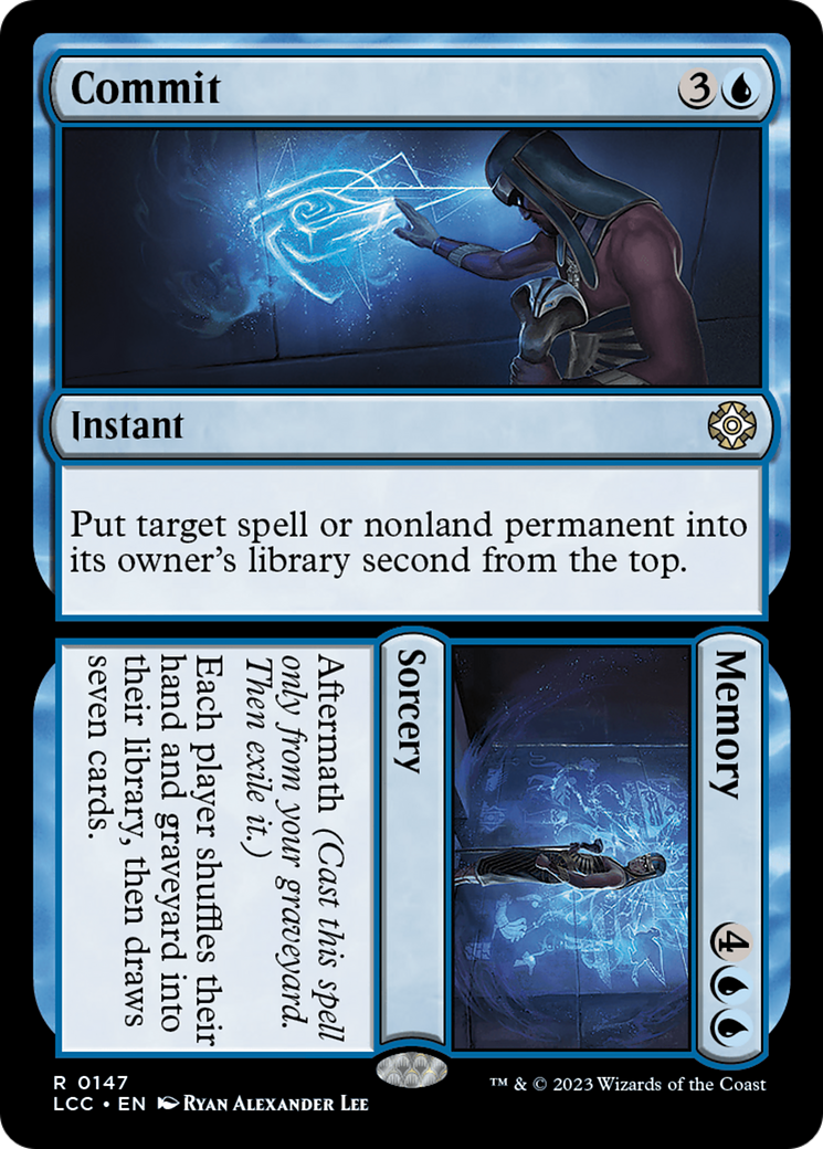 Commit // Memory [The Lost Caverns of Ixalan Commander] | Silver Goblin