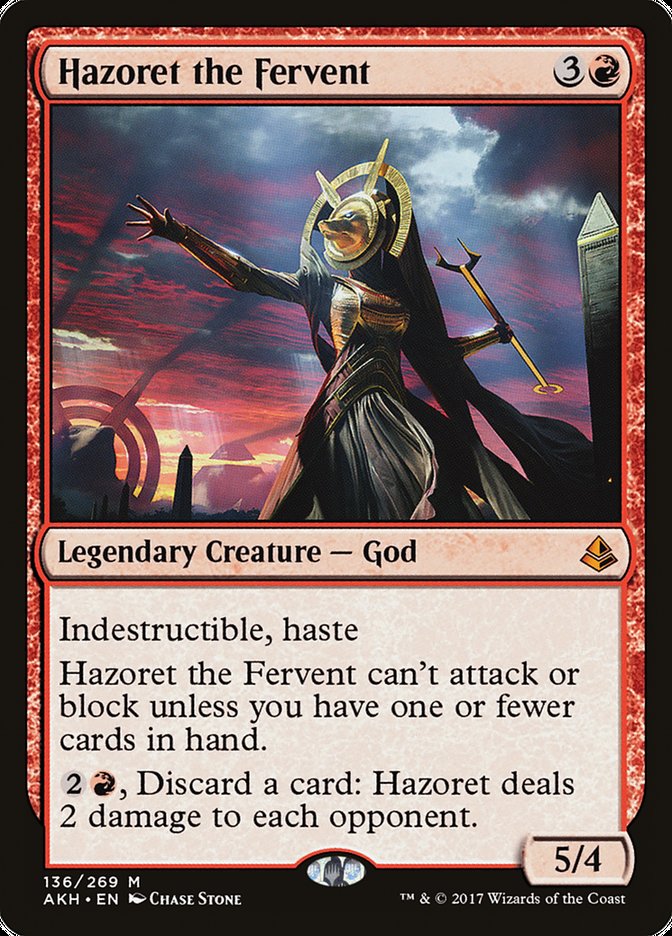 Hazoret the Fervent [Amonkhet] | Silver Goblin