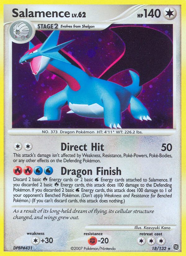 Salamence (18/132) [Diamond & Pearl: Secret Wonders] | Silver Goblin