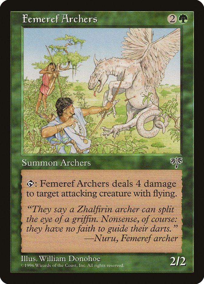 Femeref Archers [Mirage] | Silver Goblin