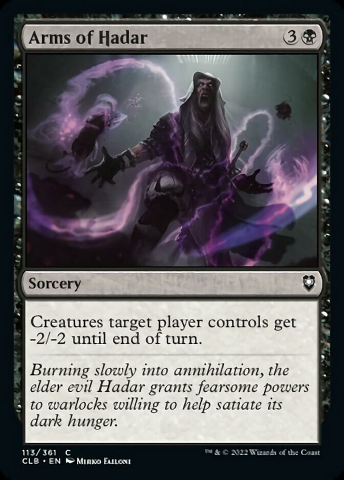 Arms of Hadar [Commander Legends: Battle for Baldur's Gate] | Silver Goblin