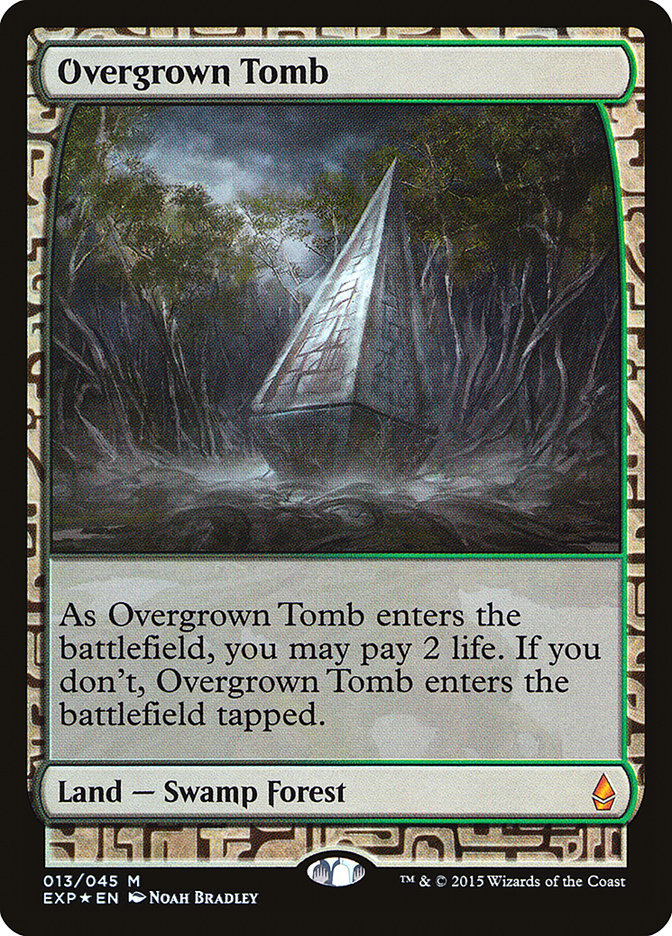 Overgrown Tomb [Zendikar Expeditions] | Silver Goblin