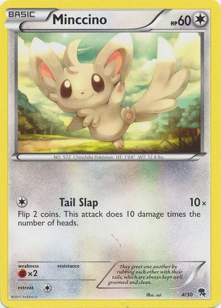 Minccino (4/30) [Black & White: Trainer Kit - Zoroark] | Silver Goblin