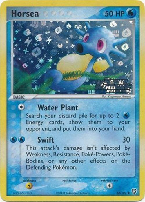 Horsea (58/109) (Stamped) [EX: Team Rocket Returns] | Silver Goblin