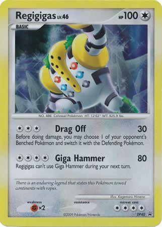 Regigigas (DP40) (Jumbo Card) [Diamond & Pearl: Black Star Promos] | Silver Goblin