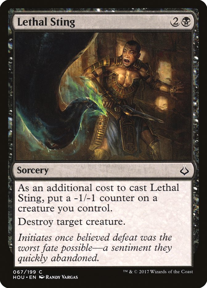 Lethal Sting [Hour of Devastation] | Silver Goblin
