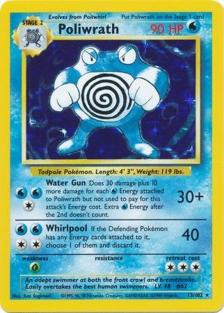 Poliwrath (13/102) [Base Set Unlimited] | Silver Goblin