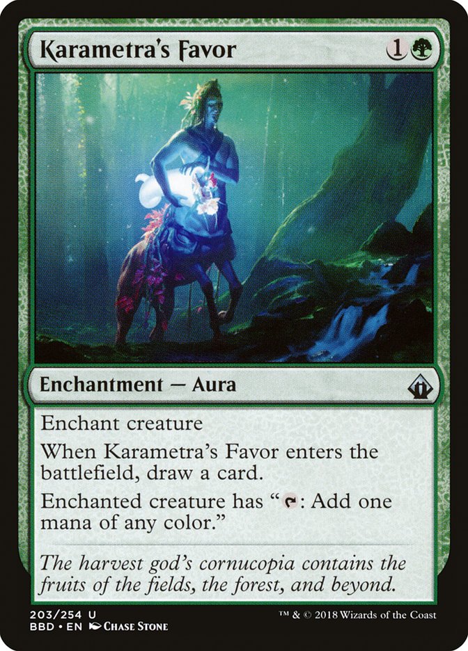 Karametra's Favor [Battlebond] | Silver Goblin
