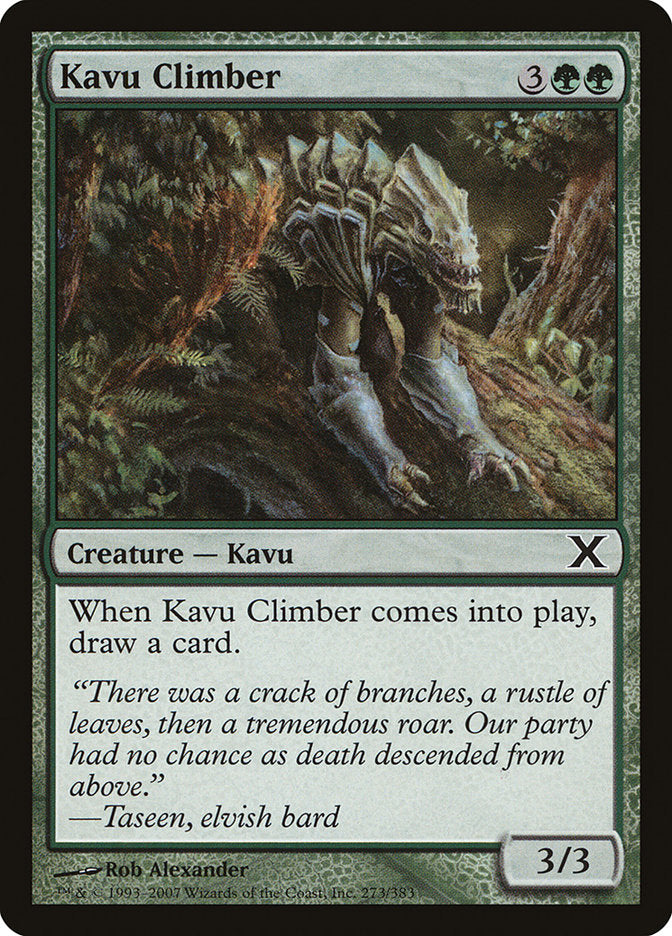 Kavu Climber [Tenth Edition] | Silver Goblin