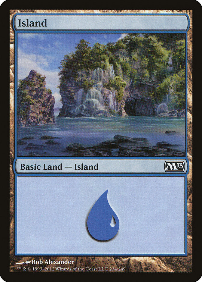 Island (234) [Magic 2013] | Silver Goblin