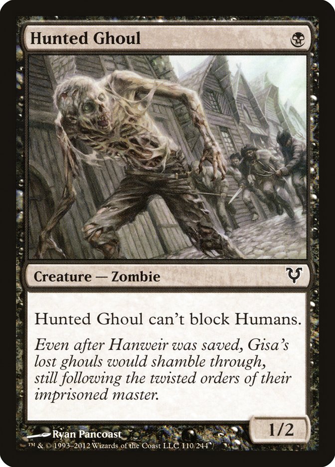 Hunted Ghoul [Avacyn Restored] | Silver Goblin