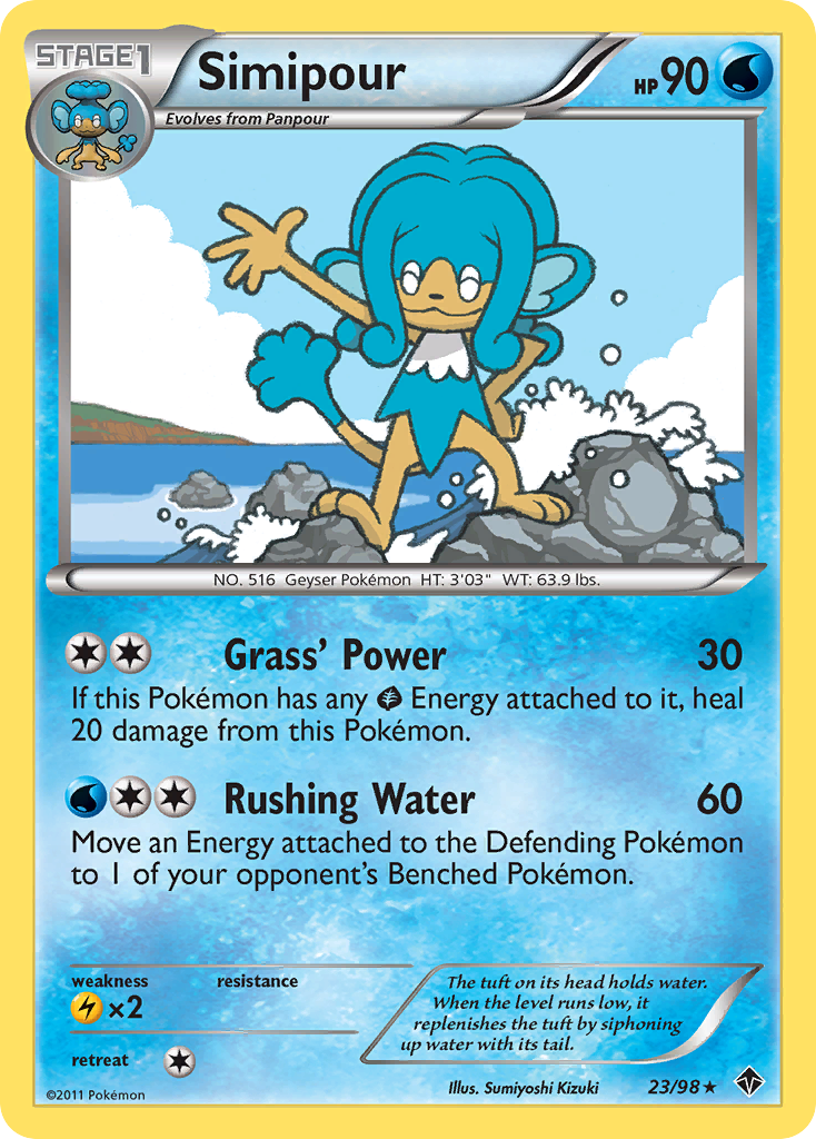 Simipour (23/98) [Black & White: Emerging Powers] | Silver Goblin