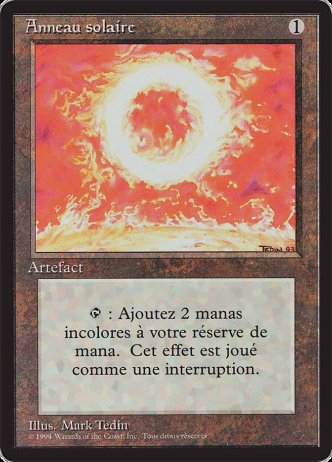 Sol Ring [Foreign Black Border] | Silver Goblin