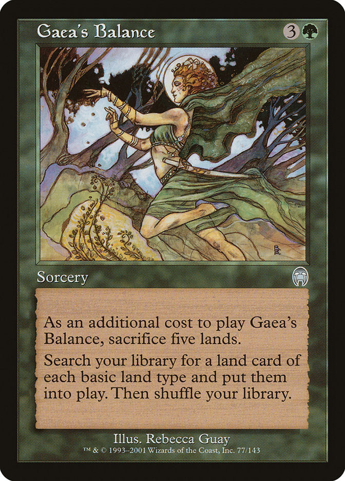 Gaea's Balance [Apocalypse] | Silver Goblin