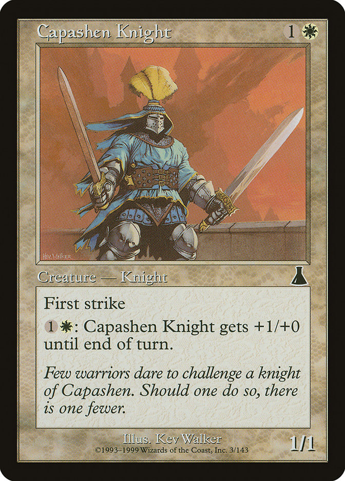 Capashen Knight [Urza's Destiny] | Silver Goblin