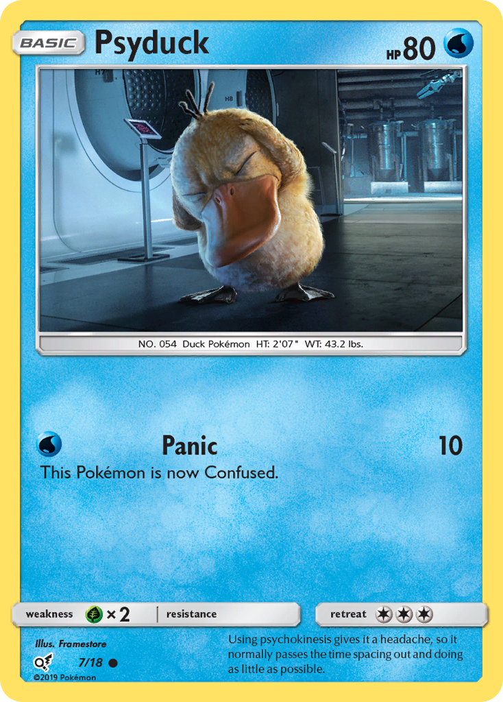 Psyduck (7/18) [Sun & Moon: Detective Pikachu] | Silver Goblin