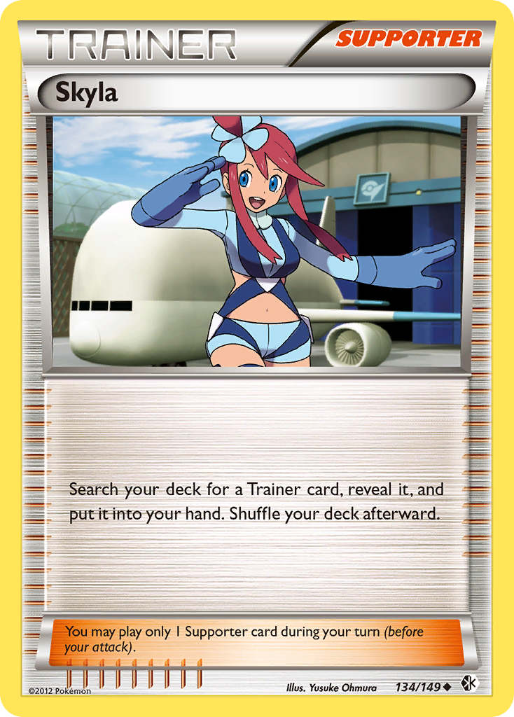 Skyla (134/149) [Black & White: Boundaries Crossed] | Silver Goblin