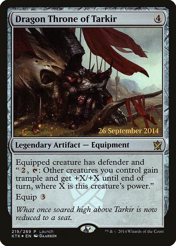 Dragon Throne of Tarkir (Launch) [Khans of Tarkir Prerelease Promos] | Silver Goblin