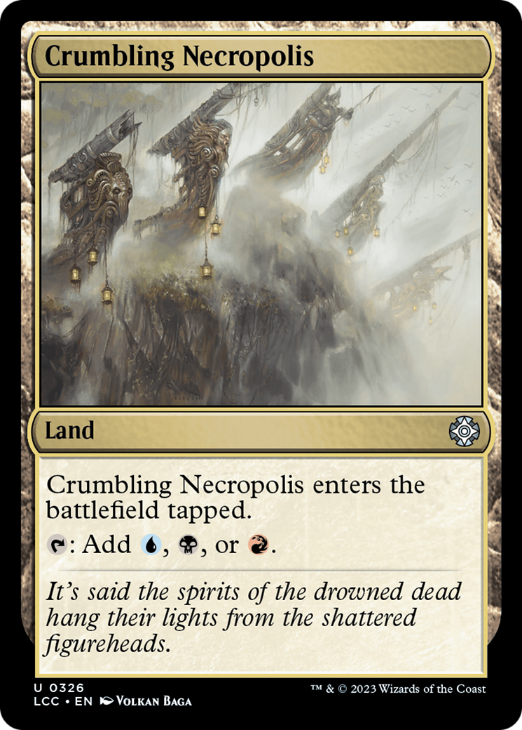 Crumbling Necropolis [The Lost Caverns of Ixalan Commander] | Silver Goblin
