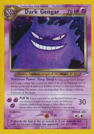 Dark Gengar (6/105) [Neo Destiny Unlimited] | Silver Goblin