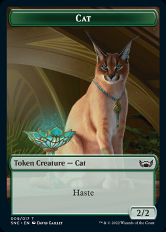 Cat Token [Streets of New Capenna Tokens] | Silver Goblin