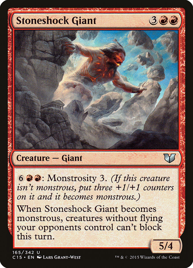 Stoneshock Giant [Commander 2015] | Silver Goblin