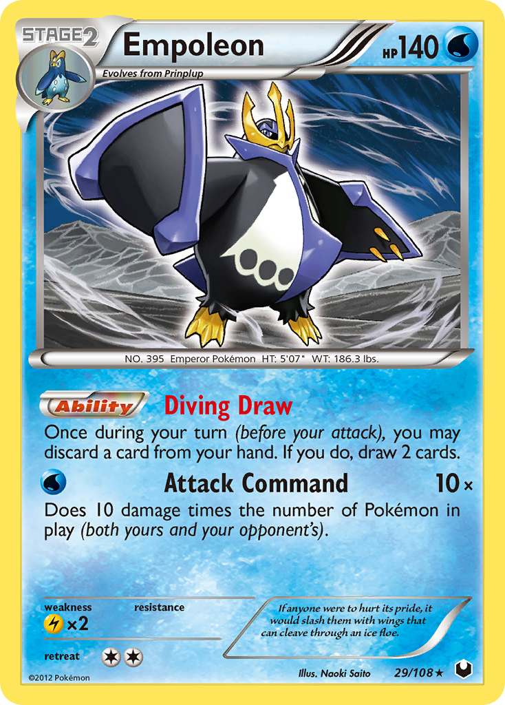 Empoleon (29/108) [Black & White: Dark Explorers] | Silver Goblin