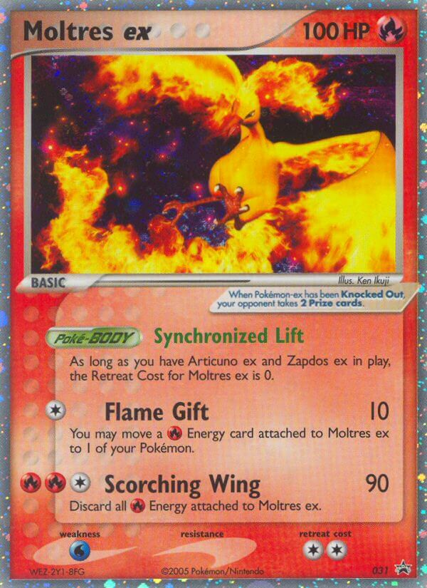 Moltres ex (031) [Nintendo: Black Star Promos] | Silver Goblin