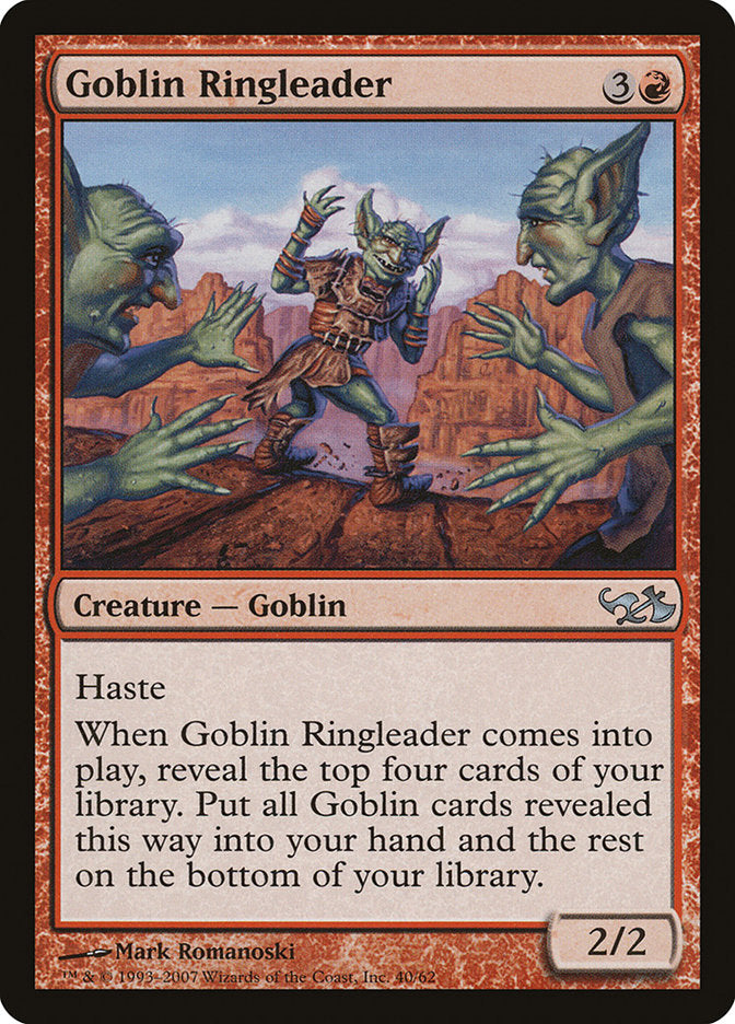 Goblin Ringleader [Duel Decks: Elves vs. Goblins] | Silver Goblin