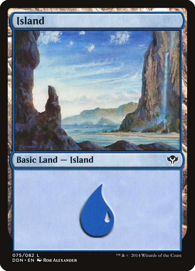 Island (75) [Duel Decks: Speed vs. Cunning] | Silver Goblin