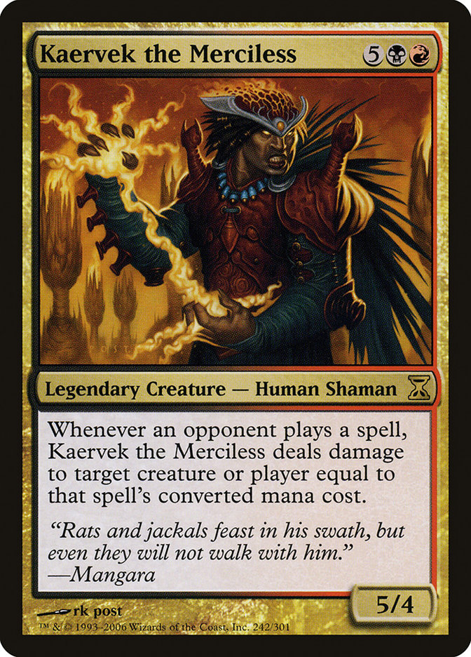 Kaervek the Merciless [Time Spiral] | Silver Goblin