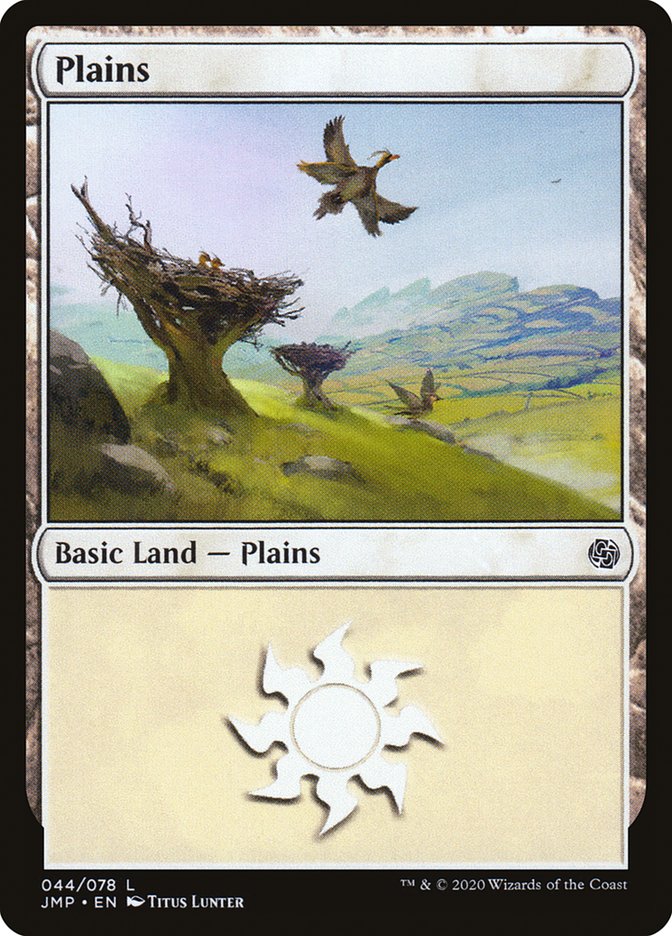 Plains (44) [Jumpstart] | Silver Goblin