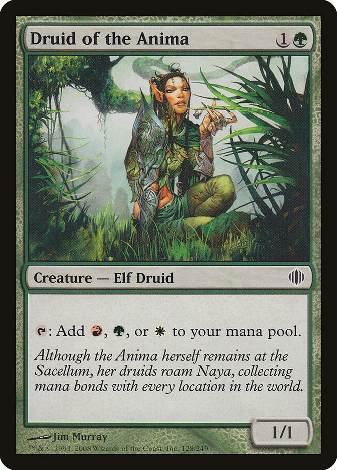 Druid of the Anima [Shards of Alara] | Silver Goblin