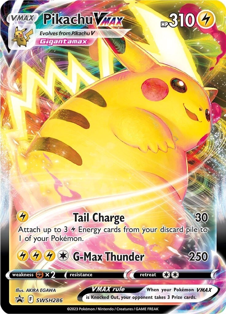 Pikachu VMAX (SWSH286) [Sword & Shield: Black Star Promos] | Silver Goblin