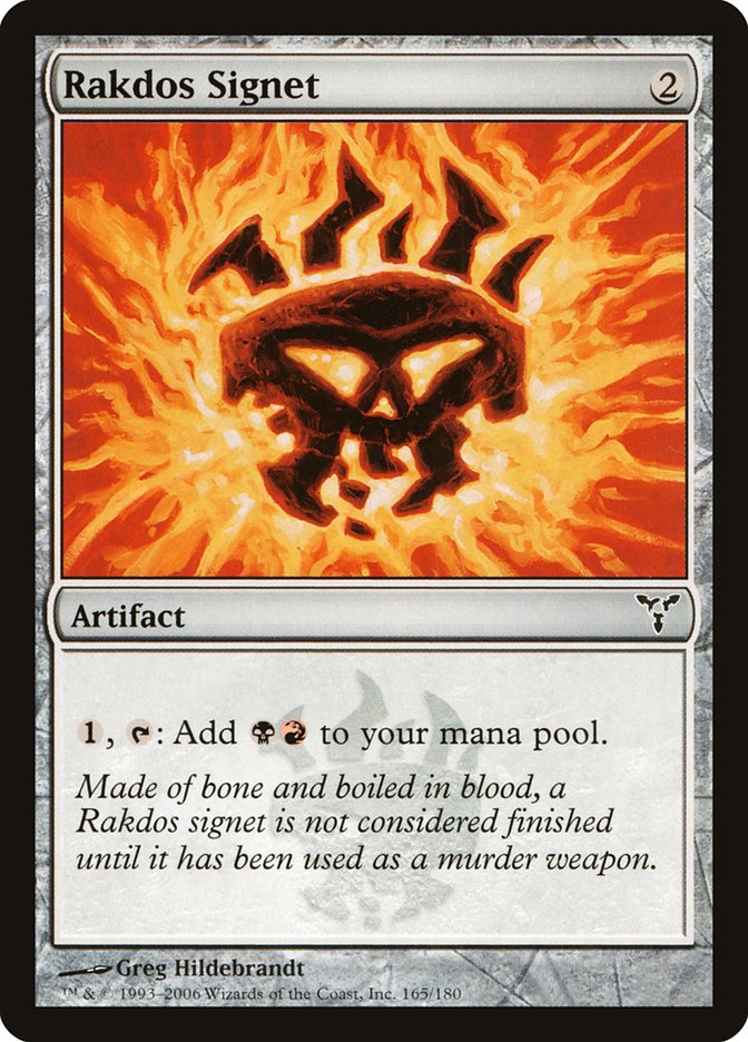 Rakdos Signet [Dissension] | Silver Goblin