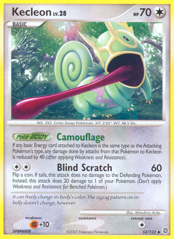 Kecleon (52/132) [Diamond & Pearl: Secret Wonders] | Silver Goblin