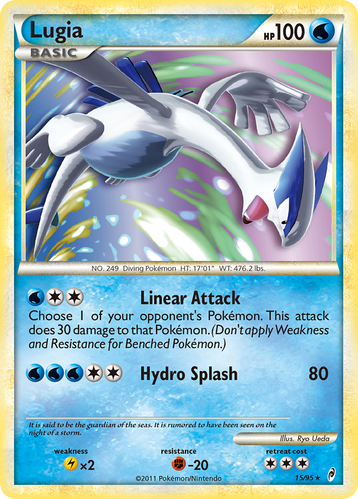 Lugia (15/95) [HeartGold & SoulSilver: Call of Legends] | Silver Goblin