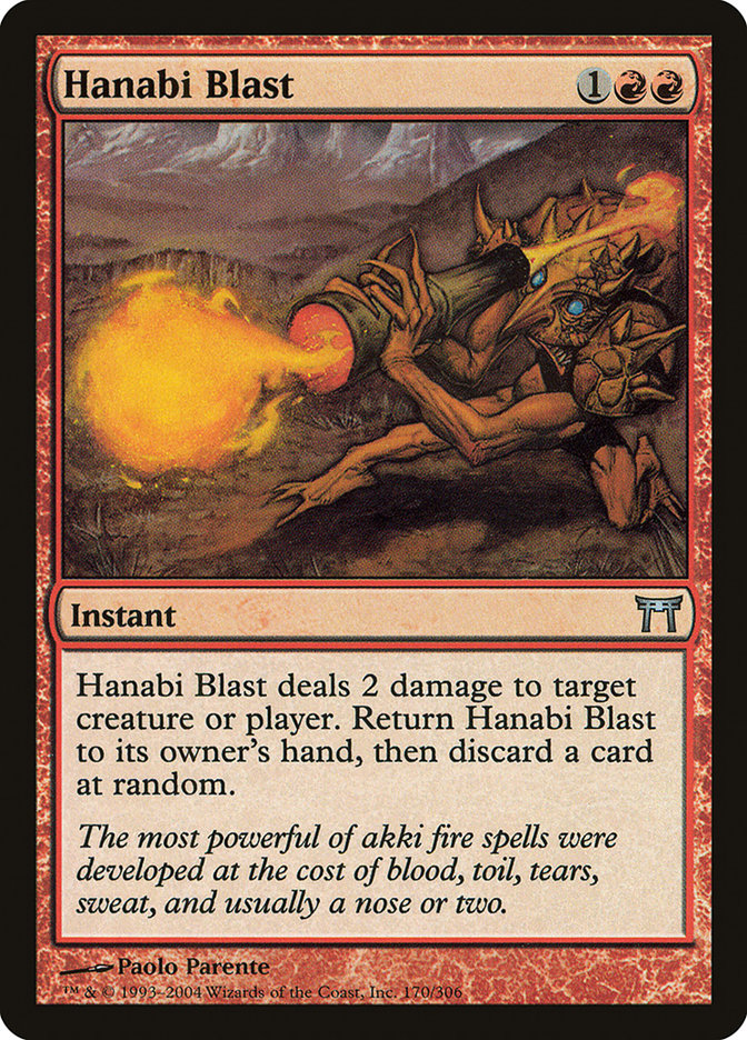 Hanabi Blast [Champions of Kamigawa] | Silver Goblin