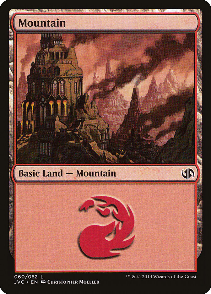 Mountain (60) [Duel Decks Anthology] | Silver Goblin