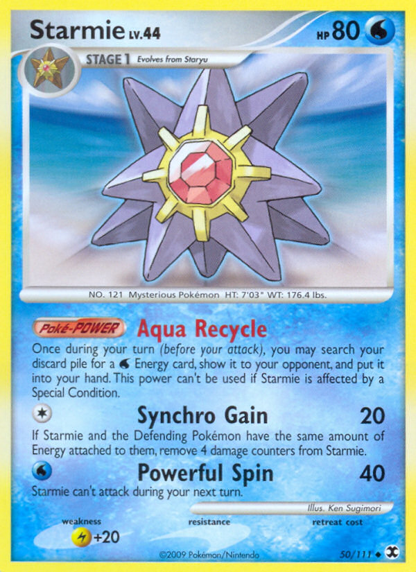 Starmie (50/111) [Platinum: Rising Rivals] | Silver Goblin